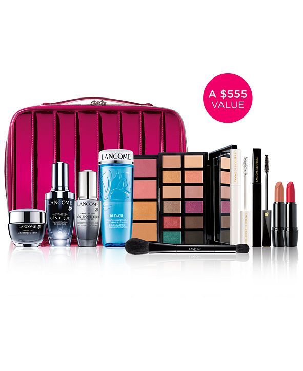 Lancôme Beauty Box Featuring 10 Full Size Favorites for 72.50 A 555