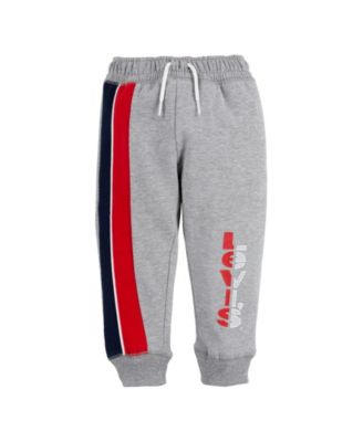 boys striped joggers