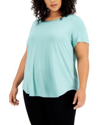 macys alfani tops plus size