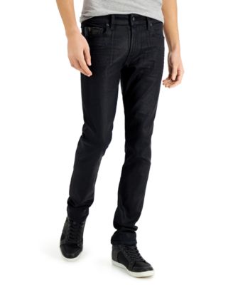 black tapered jeans mens