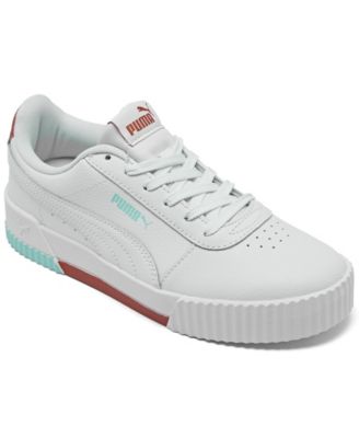 women's carina leather casual sneakers from finish line