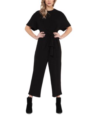 macy's black jumpsuit petite