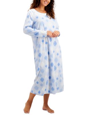 petite long sleeve nightgowns