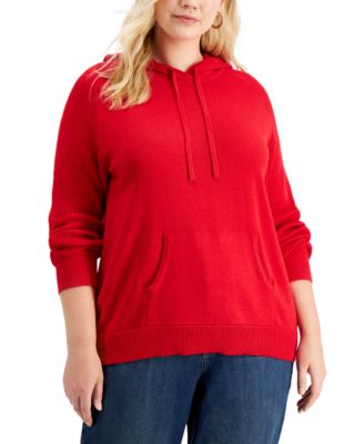 macys plus size hoodies