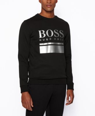 Hugo Boss BOSS Men's Salbo 1 Slim-Fit Sweatshirt \u0026 Reviews - Hoodies \u0026  Sweatshirts - Men - Macy's