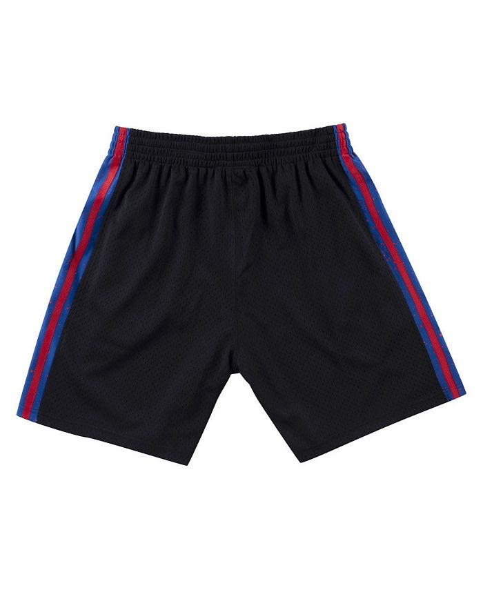 Philadelphia 76Ers Shorts / Mitchell Ness Nba Philadelphia 76ers Big Face Short Kurze Sporthose Black Schwarz Zalando De - Rib welt pockets at side.