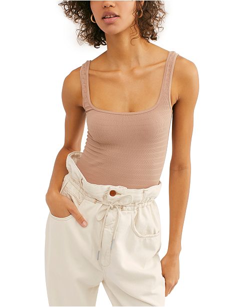 Free People Dani Knit V Neck Tank Top Dillard S