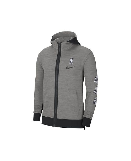 Nike Los Angeles Lakers Men S Thermaflex Showtime Full Zip Hoodie Reviews Nba Sports Fan Shop Macy S