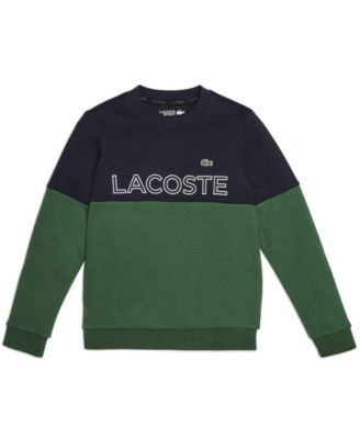 lacoste boys sweater