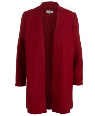 macy's plus size wool coats