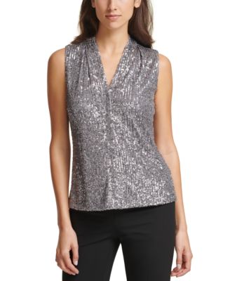 macys sequin top