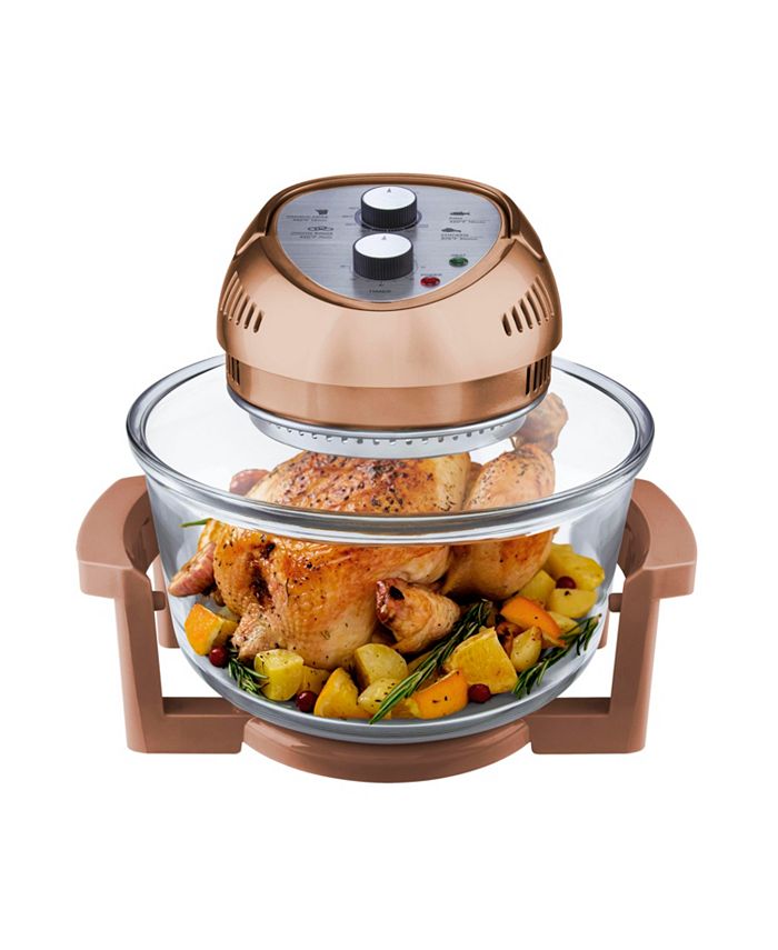 Big Boss 16 Qt 1300 Watt Oil Less Air Fryer With Built In Timer Reviews Small Appliances Kitchen Macy S