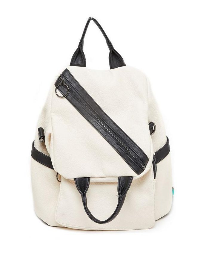 LIKE DREAMS Sideways Zip Hobo Backpack & Reviews - Handbags ...