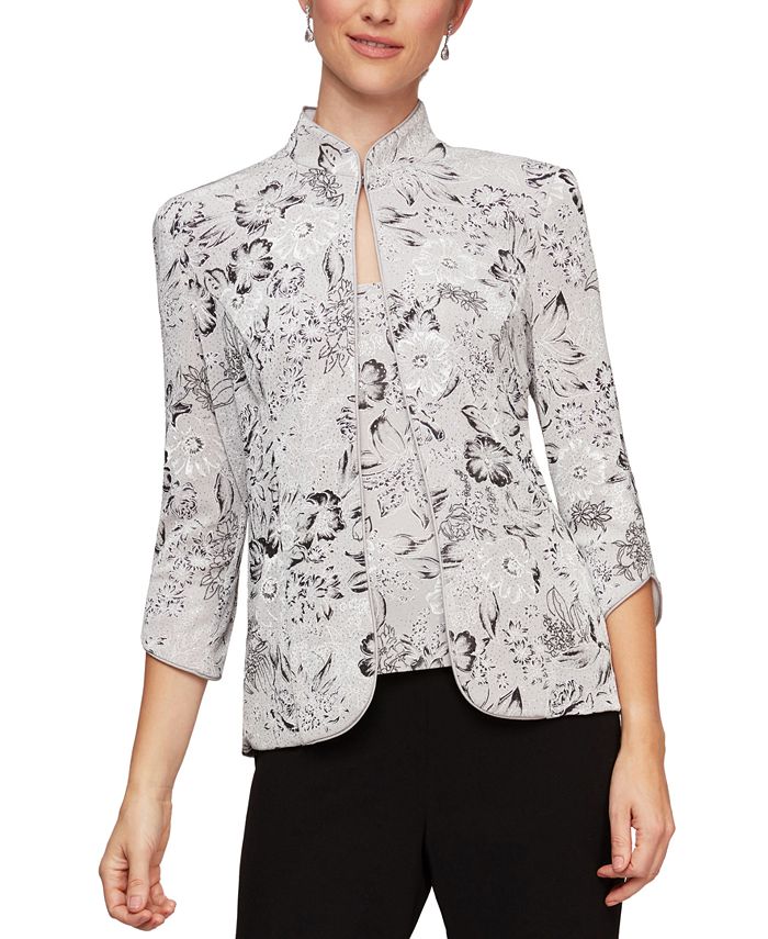 alex evenings tops and jackets