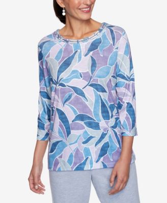 macys alfred dunner tops