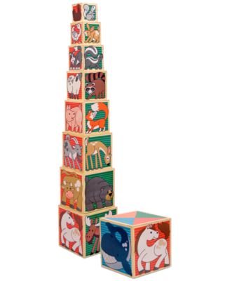 animal stacking blocks