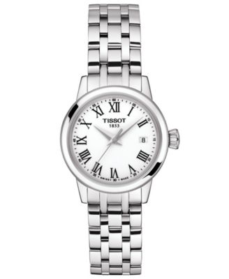 Женские швейцарские часы Tissot Classic Dream с браслетом из нержавеющей стали 28 мм