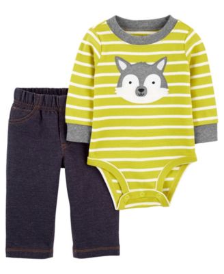 carter's baby boys pant set