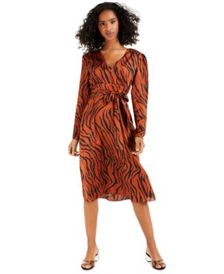 macys midi dresses with sleeves