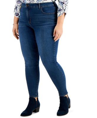 macy's womens plus jeans