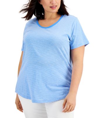 macy's women's plus size blouses