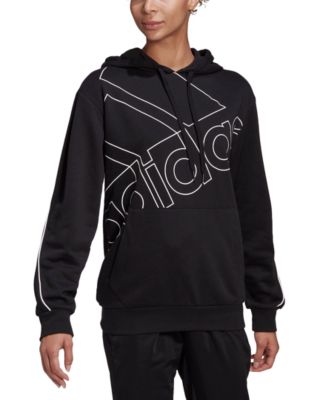 adidas big logo hoodie