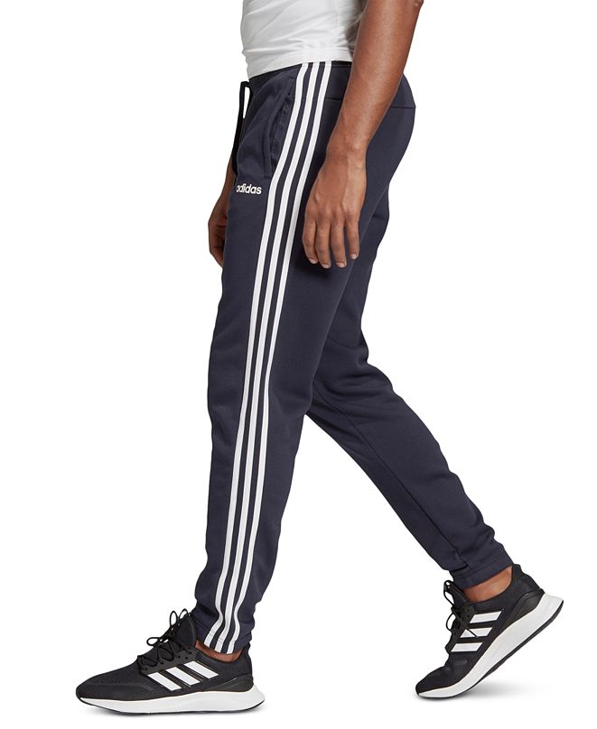 adidas Men's Essentials 3-Stripes Tapered Pants & Reviews - All Activewear - Men - Macy's