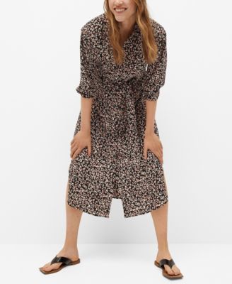 macys cheetah dress