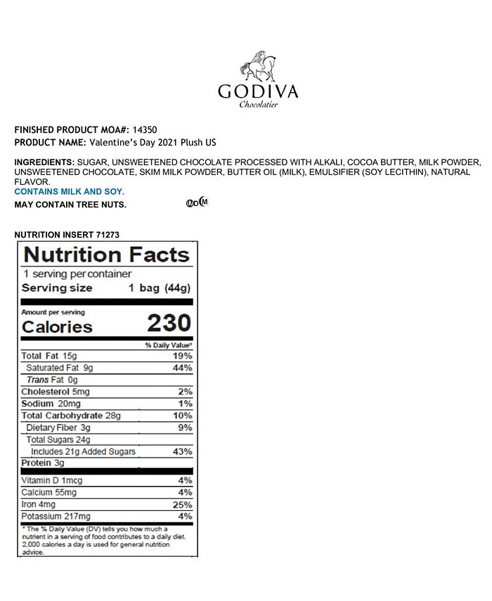 godiva 2021 bear