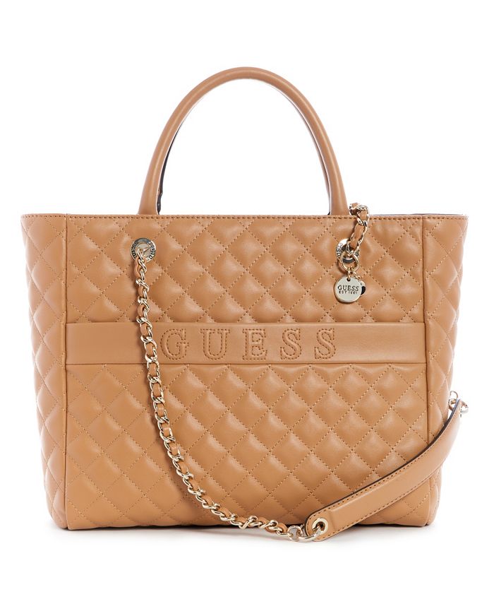 GUESS Illy Quilted Elite Tote & Reviews Handbags & Accessories Macy's