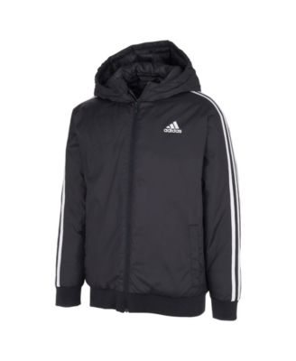 adidas hooded bomber jacket junior