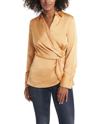 macys satin blouses