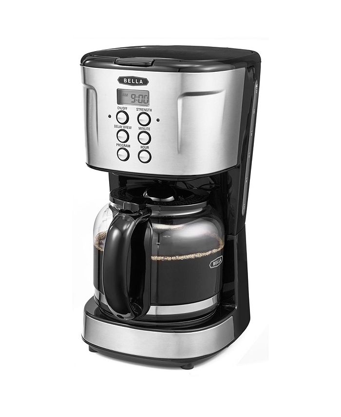Bella 12 Cup Programmable Coffee Maker Stainless Steel & Reviews