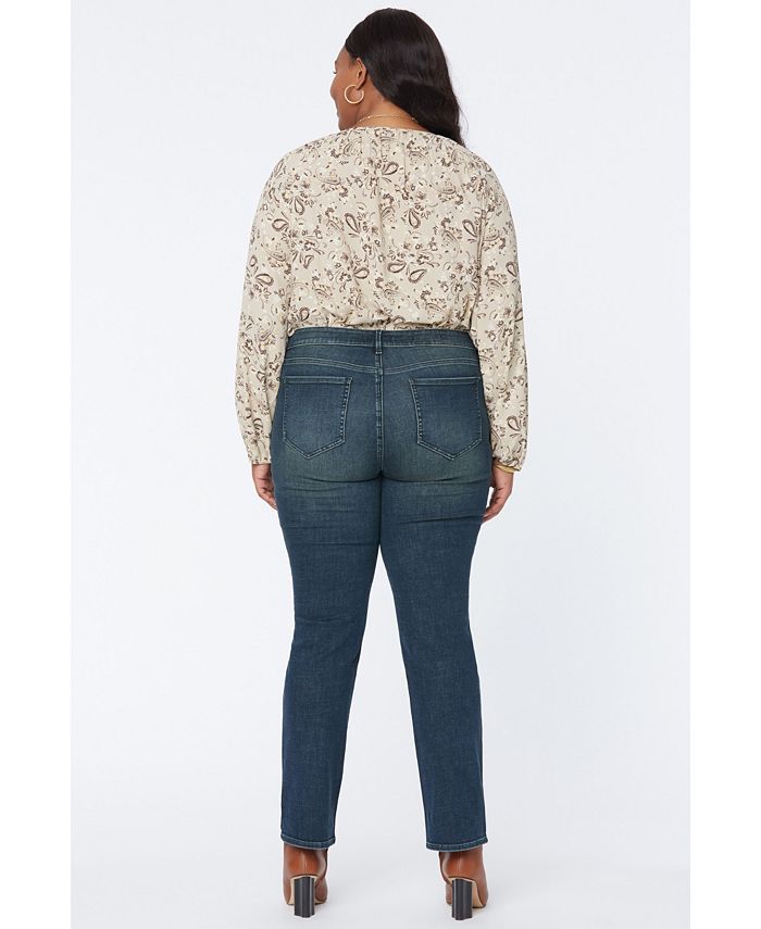 NYDJ Women's Plus Size Marilyn Straight Jeans & Reviews Jeans Plus