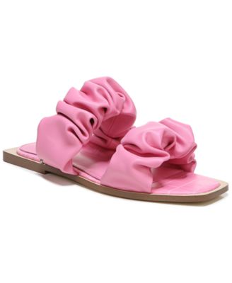 macys pink sandals