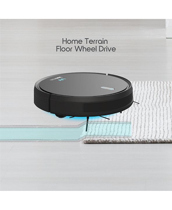 Tzumi ionvacUV UltraClean Robovac With Smart Mapping, Powerful Hardwood