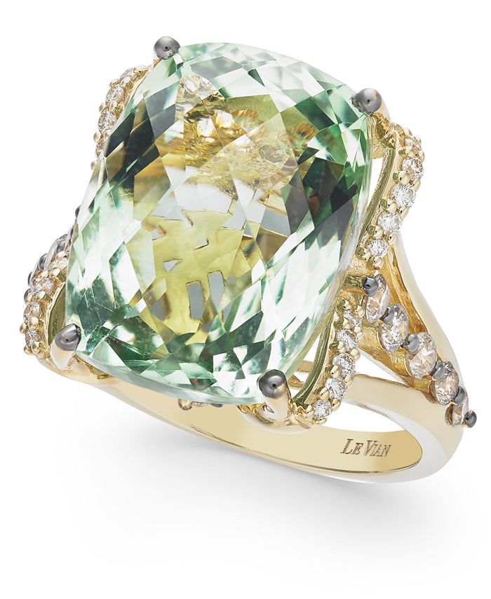 Le Vian Mint Julep Quartz (93/4 ct. t.w.), White Diamond (1/8 ct. t.w