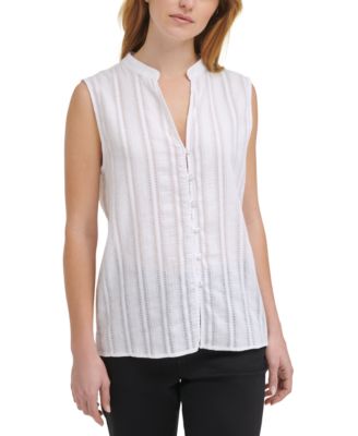 macy's calvin klein womens tops