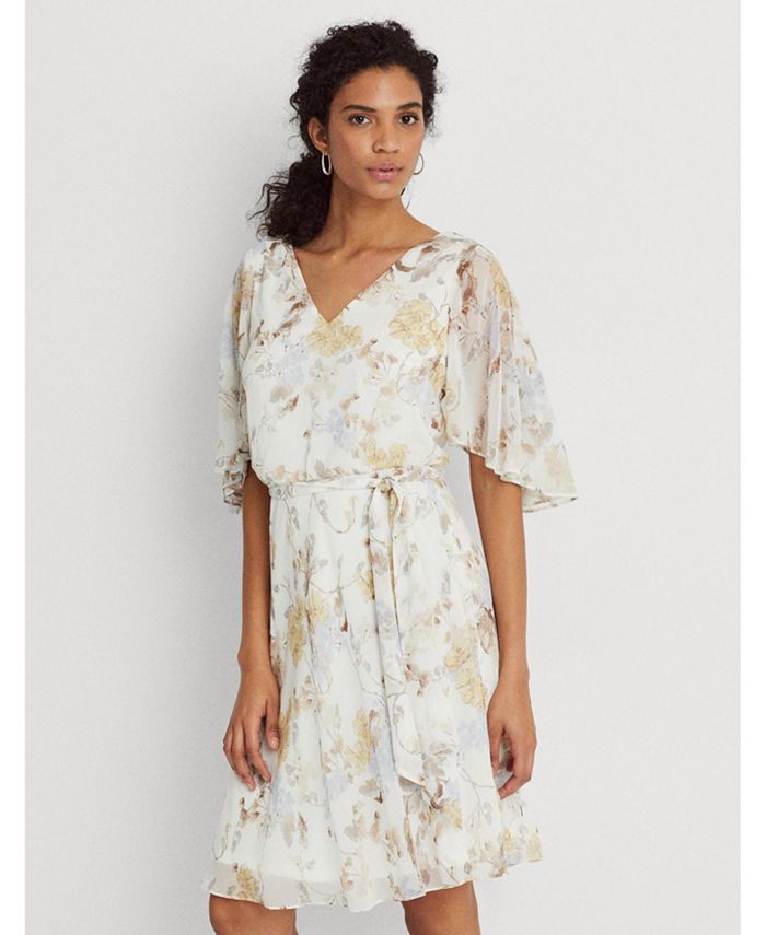 ralph lauren floral gown