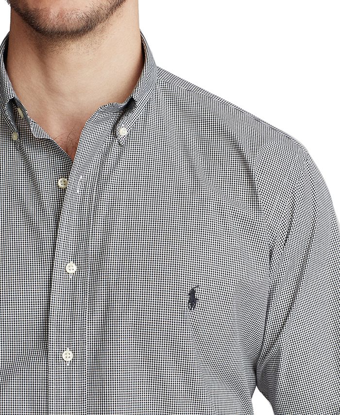 polo ralph lauren men's classic fit poplin shirt