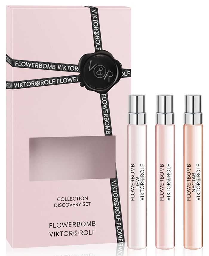Viktor Rolf 3 Pc Flowerbomb Travel Spray Gift Set Reviews All Perfume Beauty Macy S