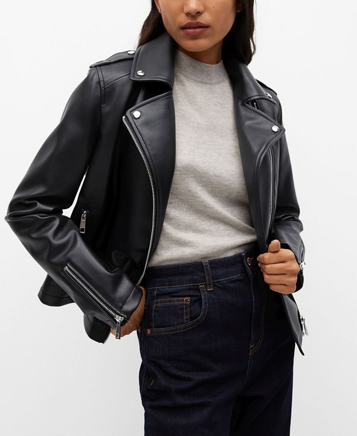 Mango Leather Biker Jacket Review
