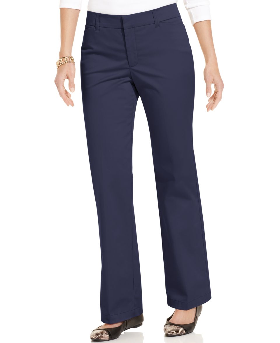 Jones New York Petite Pants, Platinum Straight Leg