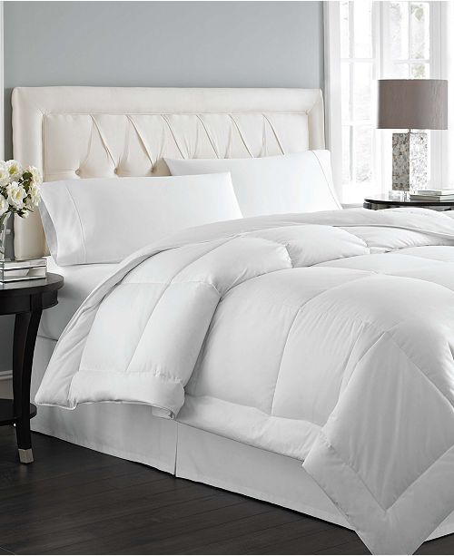 Charter Club Closeout Vail Level 2 European White Down Twin Comforter Light Warmth Hypoallergenic Ultraclean Down Created For Macy S Reviews Comforters Bed Bath Macy S