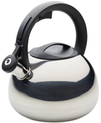 Посуда из нержавеющей стали 2,3 кв.м. Чайник для заваривания чая со свистком