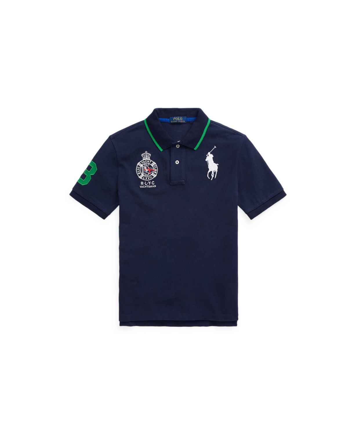 Polo Ralph Lauren Big Boys Cotton Mesh Polo Shirt & Reviews - Shirts & Tops - Kids - Macy's