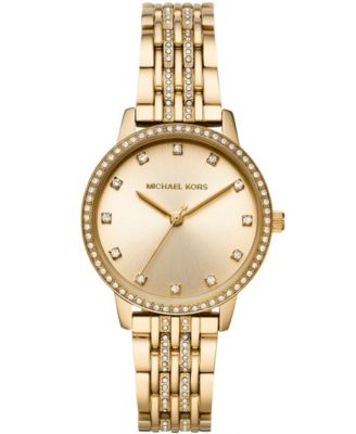 Женские часы Melissa Melissa с золотистым браслетом из нержавеющей стали Michael Kors 35 мм