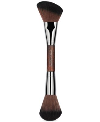 Двусторонняя кисть для скульптурирования Make Up For Ever 158 коричневая