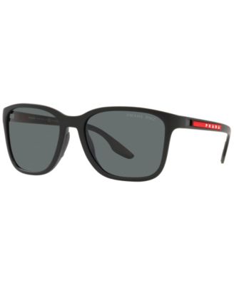 Мужские поляризованные солнцезащитные очки PRADA LINEA ROSSA PS 02WS 57 41290₽
