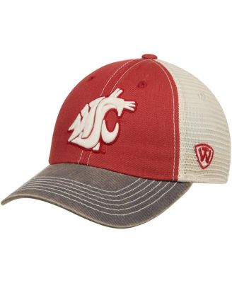 Мужская малиново-коричневая шляпа дальнобойщика Washington State Cougars Offroad Trucker Hat multi